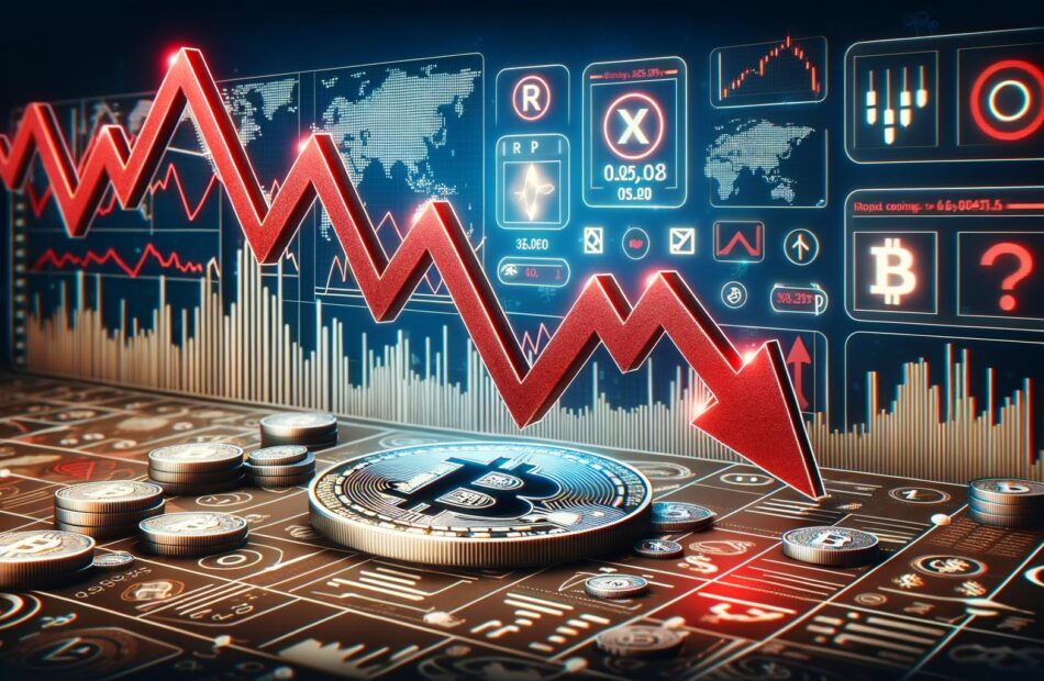 Cena XRP zmienia kolor na czerwony, gdy byki cofają się o krok, a niedźwiedzie testują siłę rynku