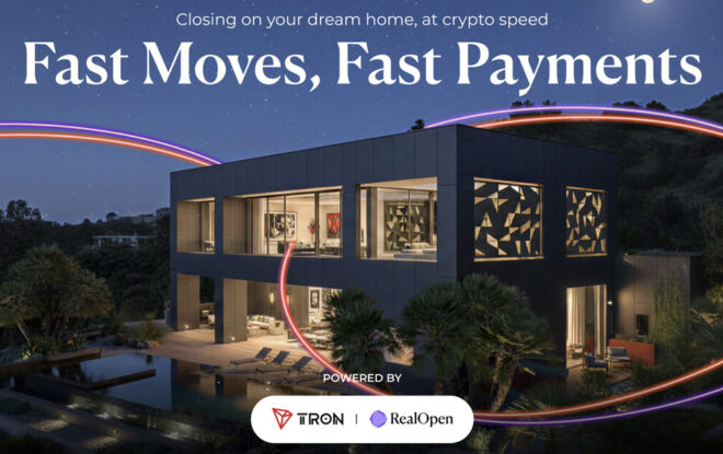 TRON i RealOpen uruchamiają świąteczną kampanię o wartości 50 000 dolarów, aby wspierać zakupy luksusowych nieruchomości za pomocą USDT na TRON