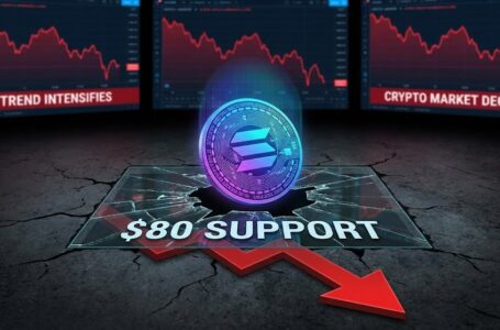 Solana (SOL) traci poziom 80 USD, sygnały spadkowe szybko nasilają się w całym świecie kryptowalut
