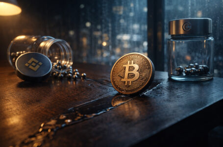 Spadek wartości bitcoina ujawnia „diamentowe ręce” Coinbase i panikę sprzedających na Binance